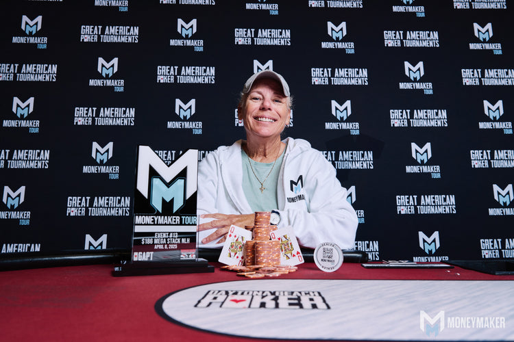 Cara Swayze Wins Mega Stack Event 13 in Six Handed Deal