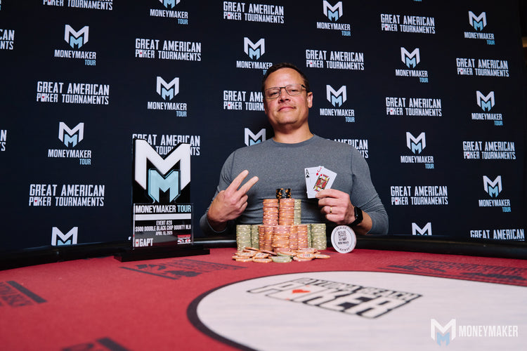Corey Zedo ($4,123) Bests Mitch Mitchell ($2,432) to Win Double Black Chip Bounty Event 20