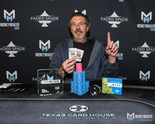 Jim Branham ($1,665) Wins First Moneymaker Tour Trophy in Texas