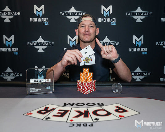 Christopher Lewis ($4,496) Wins Second Moneymaker Trophy in Event #23