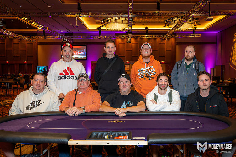 Hard Rock Cincinnati - Main Event Day 3 Chip Counts & Results
