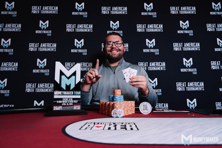 Graham Wells ($3,130) Wins Mega Stack Event 16 in Heads Up Deal with Gary Favreau