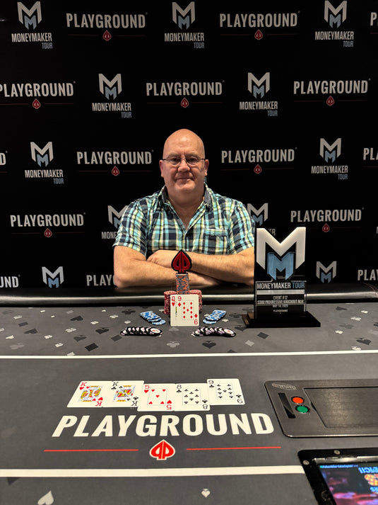 BLAIR MILLER ($5,870) Won Event 12 $300 Progressive Knockout NLH (Re-Entry) $25,000 GTD.