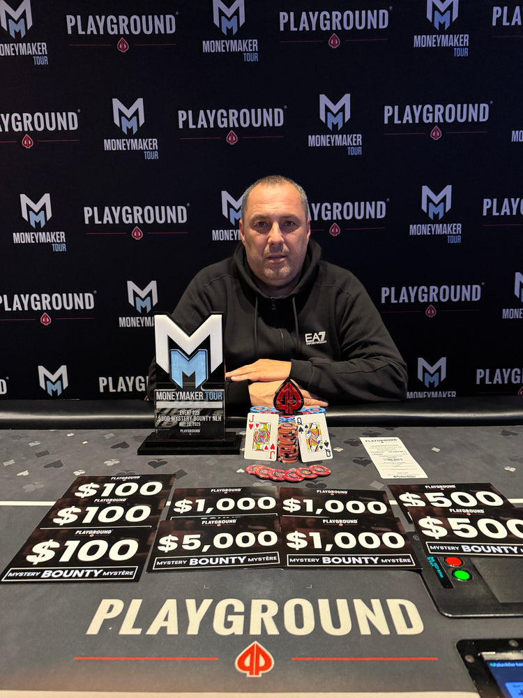 Ruslan Antoniuk Won Event #23 $300 Mystery Bounty NLH (Re-Entry)