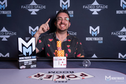 Dave Digiovanni ($3,384) Wins PLO Event #12 Outright; Jordan Diamond ($2,062) Second