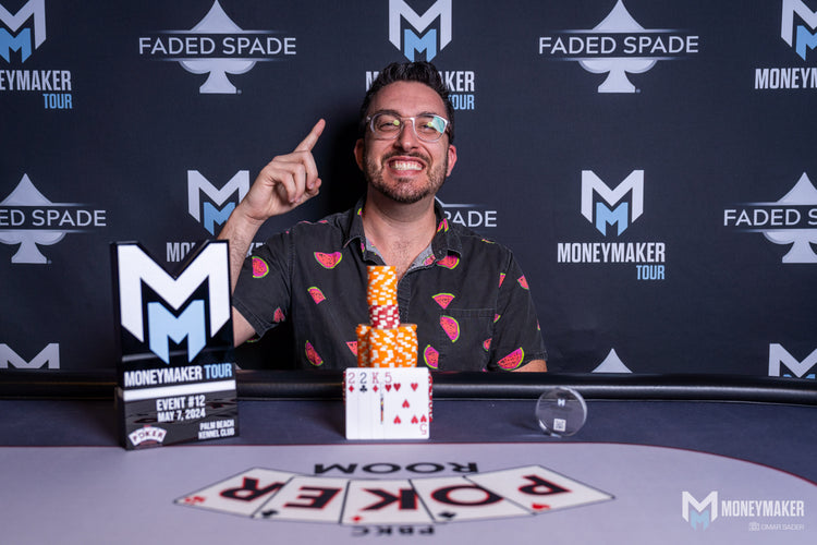 Dave Digiovanni ($3,384) Wins PLO Event #12 Outright; Jordan Diamond ($2,062) Second