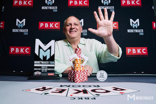 Marc Levy ($5,299) Wins His Fifth Moneymaker Trophy $300 Older than Moneymaker NLH (49+)