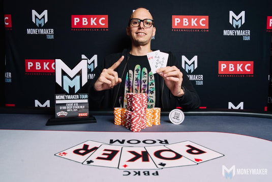 Armando Del Prozo ($2,360) Wins Event 15 Moneymaker Deep Stack