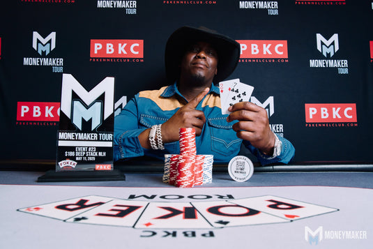 Edward Green ($3,052) Wins $186 Moneymaker Deep Stack NLH (Re-Entry)