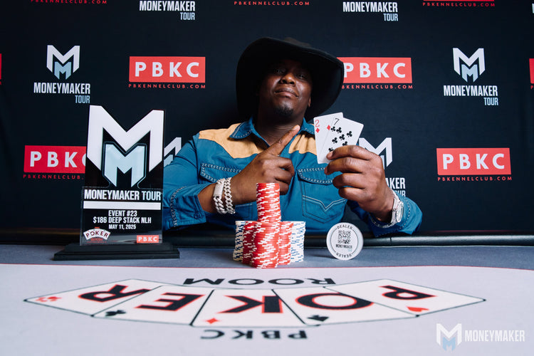 Edward Green ($3,052) Wins $186 Moneymaker Deep Stack NLH (Re-Entry)