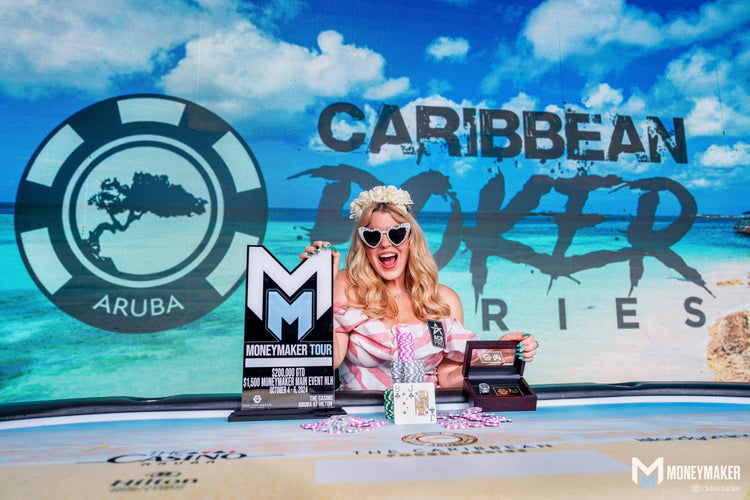 Katie Lindsay ($102,915) Wins First Moneymaker Tour International Stop in Aruba