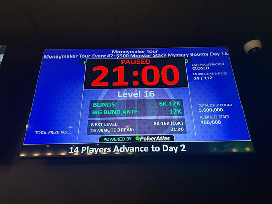 Event 7 1A $500 Moneymaker Monster Stack Mystery Bounty NLH (Re-Entry)