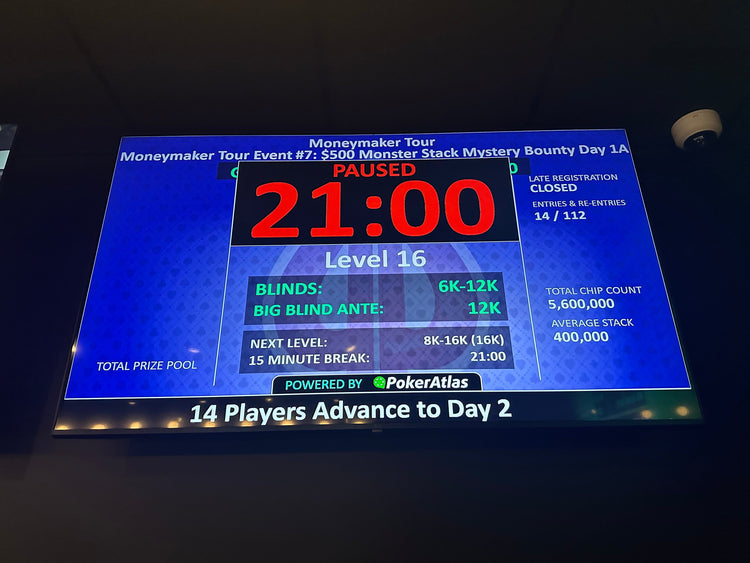 Event 7 1A $500 Moneymaker Monster Stack Mystery Bounty NLH (Re-Entry)