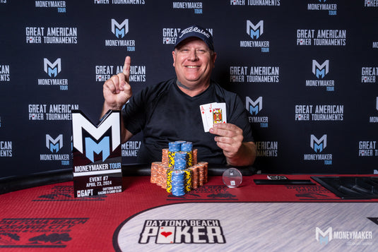 Derek Mickelson ($6,863) Wins Older than Moneymaker Event #7 via Heads-Up Deal