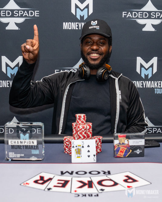 Ginold Cham ($5,001) Outright Wins Black Chip Bounty Event #6