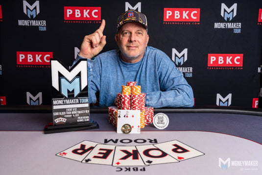 William Hartman ($7,139) Wins Older than Moneymaker Tournament in 3 Way Deal