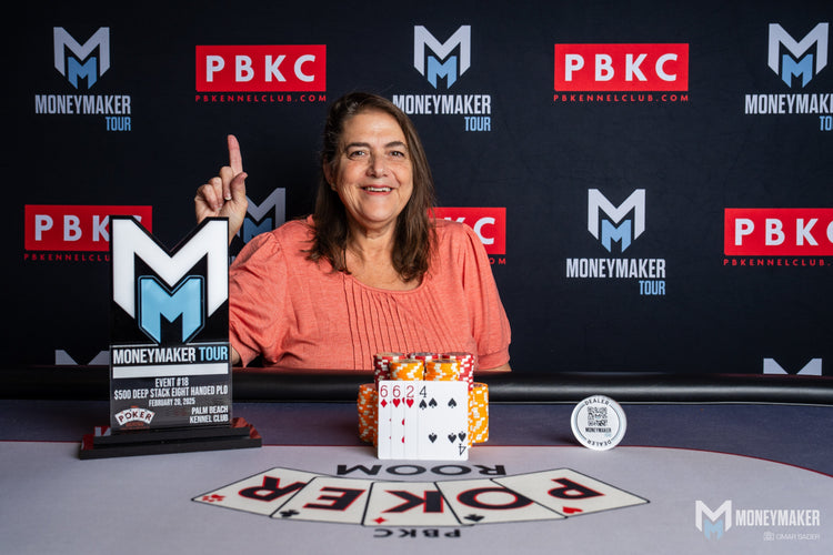 Michelle Konig ($5,355) Fights for Her First Trophy