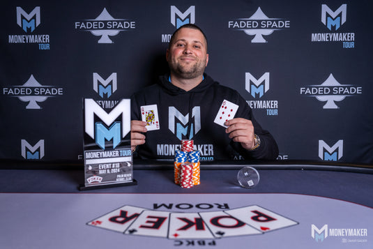 Kyle Lazzaro ($2,218*) Wins LifeLine Animal Charity Event Outright: Dyanna Lopez 2nd