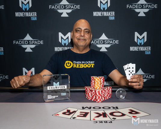 Raminder Singh ($3,296) Wins Second Moneymaker Trophy in Event #8