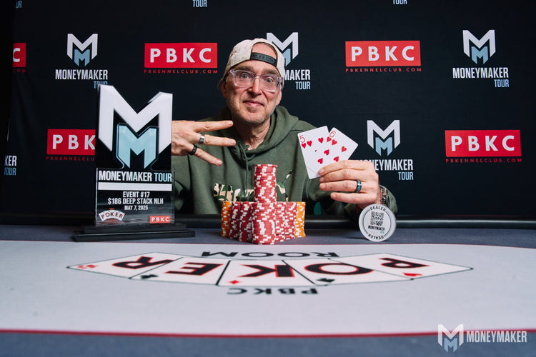 Scott Eingler ($2,720) winning the event outright,  $186 Moneymaker Deep Stack NLH (Re-Entry)