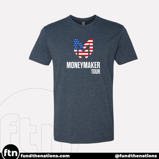 Moneymaker Tour AMERICAN FLAG Shirt